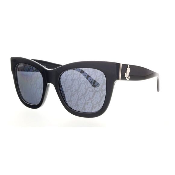 Jimmy Choo Logo Grey Square Ladies Sunglasses